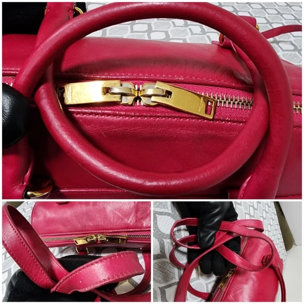 Saint Laurent Pink Mini Duffel Bag - Picture 12 of 14